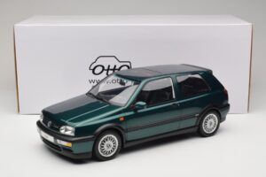Volkswagen Golf Mk3 VR6 Carat Dragon Green Otto 1:12 G099 Hartsi — kuva 6 / 6