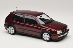 Volkswagen Golf VR6 Mk3 Indian Red Rajoitettu Erä Norev 1:18 188505 Metalli — kuva 6 / 8