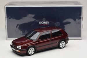 Volkswagen Golf VR6 Mk3 Indian Red Rajoitettu Erä Norev 1:18 188505 Metalli — kuva 8 / 8