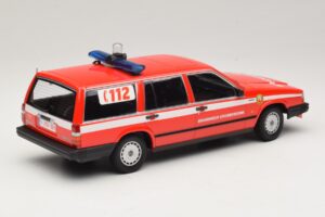 Volvo 740 GL Farmari Brandweer Grobbendonk Minichamps 1:18 155171795 Metalli — kuva 2 / 6