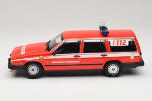 Volvo 740 GL Farmari Brandweer Grobbendonk Minichamps 1:18 155171795 Metalli — kuva 3 / 6