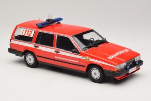 Volvo 740 GL Farmari Brandweer Grobbendonk Minichamps 1:18 155171795 Metalli — kuva 4 / 6