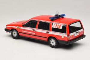 Volvo 740 GL Farmari Brandweer Grobbendonk Minichamps 1:18 155171795 Metalli — kuva 5 / 6
