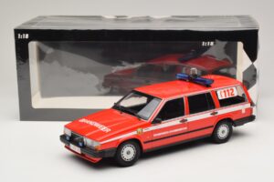 Volvo 740 GL Farmari Brandweer Grobbendonk Minichamps 1:18 155171795 Metalli — kuva 6 / 6