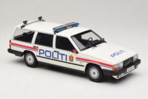 Volvo 740 GL Farmari Politi Norway Minichamps 1:18 155171796 Metalli — kuva 4 / 6