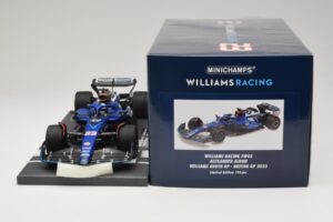 Williams Racing FW45 A. Albon British GP 2023 Minichamps 1:18 117231123 Hartsi — kuva 6 / 7