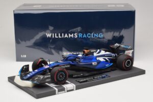 Williams Racing FW45 A. Albon British GP 2023 Minichamps 1:18 117231123 Hartsi — kuva 7 / 7