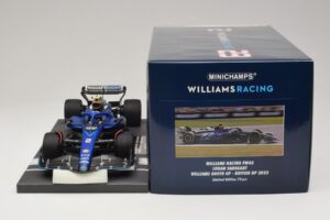 Williams Racing FW45 L. Sargeant British GP 2023 Minichamps 1:18 117231102 Hartsi — kuva 6 / 7