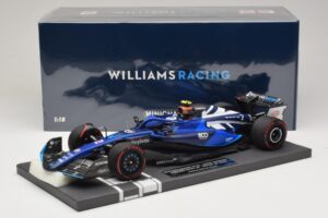 Williams Racing FW45 L. Sargeant British GP 2023 Minichamps 1:18 117231102 Hartsi — kuva 7 / 7