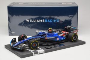 Williams Racing FW45 L. Sargeant United States GP 2023 Minichamps 1:18 117231902 Hartsi — kuva 6 / 6