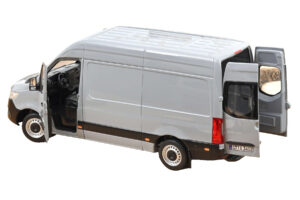 Mercedes Sprinter Harmaa Norev 1:18 183042 Metalli — kuva 3 / 6