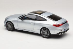 Mercedes CLE C236 Coupé Hightech Silver Norev 1:18 183939 Metalli — kuva 7 / 8