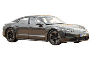Porsche Taycan Turbo S Slate Grey Neo Norev 1:18 Porsche Taycan Turbo S Slate Grey Neo Norev 1:18 187654 Metalli