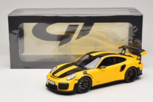 Porsche 911 GT2 RS 991.2 Nurburgring Lap Record Keltainen GT Spirit 1:18 GT972 Hartsi — kuva 6 / 6