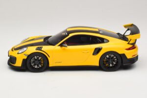 Porsche 911 GT2 RS 991.2 Nurburgring Lap Record Keltainen GT Spirit 1:18 GT972 Hartsi — kuva 3 / 6