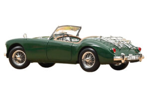 MG MGA British Racing Green Norev 1:18 182610 Metalli — kuva 3 / 5