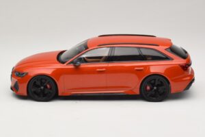 Audi RS6 C8 Avant Oranssi Metallinen Minichamps 1:18 155018012 Metalli — kuva 3 / 6