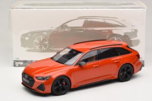 Audi RS6 C8 Avant Oranssi Metallinen Minichamps 1:18 155018012 Metalli — kuva 6 / 6
