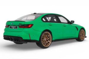 BMW M3 G80 CS Signal Green GT Spirit 1:18 GT976 Hartsi — kuva 2 / 4