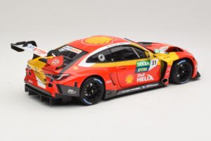 BMW M4 GT3 #31 Schubert Motorsport S. van der Linde Winner DTM Lausitzring 2022 Minichamps 1:18 113222031 Metalli — kuva 3 / 8