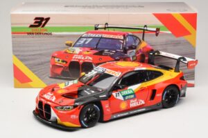 BMW M4 GT3 #31 Schubert Motorsport S. van der Linde Winner DTM Lausitzring 2022 Minichamps 1:18 113222031 Metalli — kuva 8 / 8