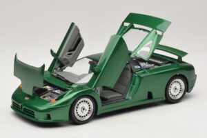 Bugatti EB110 Vihreä Metallinen Bburago 1:18 3003 Metalli — kuva 2 / 8