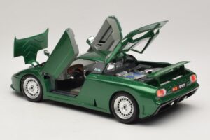 Bugatti EB110 Vihreä Metallinen Bburago 1:18 3003 Metalli — kuva 5 / 8