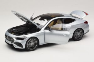 Mercedes CLE C236 Coupé Hightech Silver Norev 1:18 183939 Metalli — kuva 2 / 8