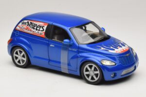 Chrysler PT Cruiser Toimitus Sininen Hot Wheels 1:18 29616 Metalli — kuva 5 / 7