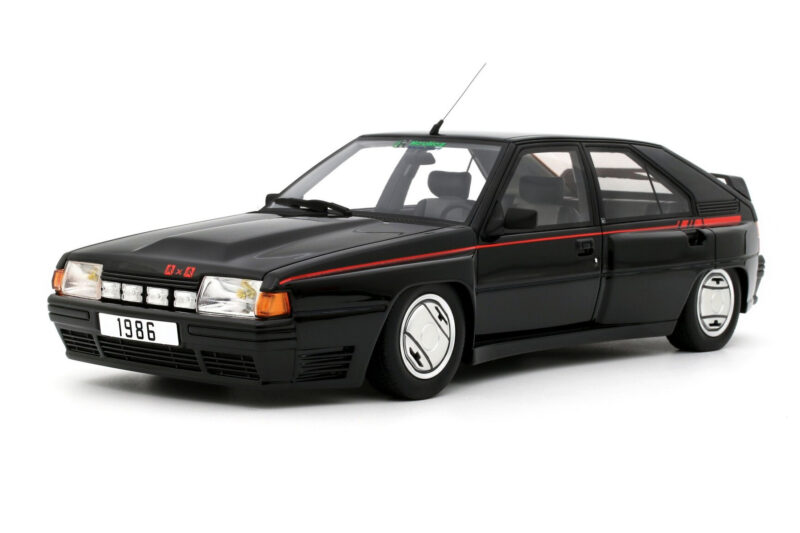 Citroen BX 4TC Client Series 200 Musta Otto 1:18 OT763 Hartsi