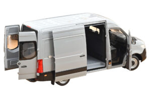 Mercedes Sprinter Harmaa Norev 1:18 183042 Metalli — kuva 2 / 6