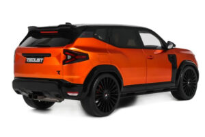 Dacia Duster Mk3 Redust Sport 4x2 Hybrid Metallic Orange Otto 1:18 OT1316 Hartsi — kuva 2 / 4