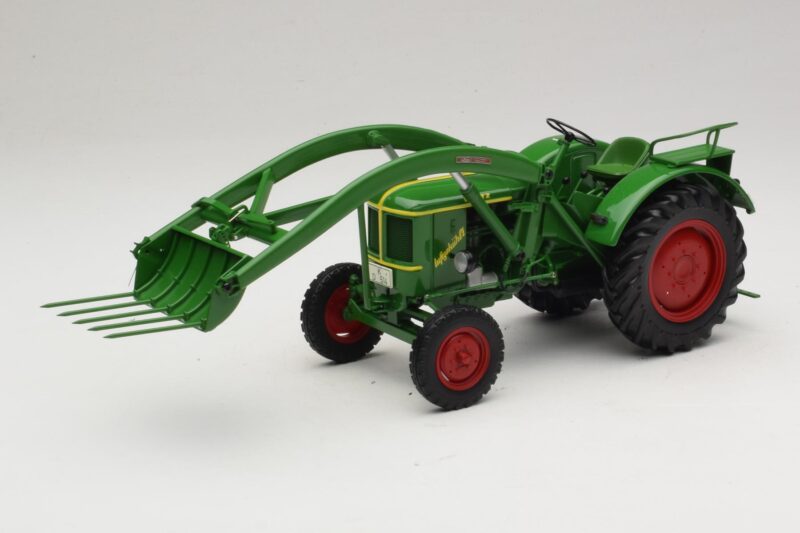 Deutz F2L 514 Traktori Etukuormaaja Vihreä Minichamps 1:18 Deutz F2L 514 Traktori Etukuormaaja Vihreä Minichamps 1:18 109144071 Metalli