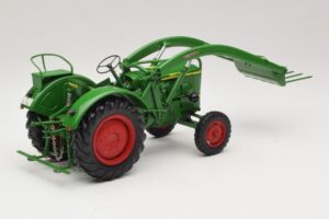 Deutz F2L 514 Traktori Etukuormaaja Vihreä Minichamps 1:18 109144071 Metalli — kuva 2 / 6
