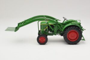 Deutz F2L 514 Traktori Etukuormaaja Vihreä Minichamps 1:18 109144071 Metalli — kuva 3 / 6