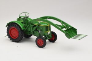 Deutz F2L 514 Traktori Etukuormaaja Vihreä Minichamps 1:18 109144071 Metalli — kuva 4 / 6