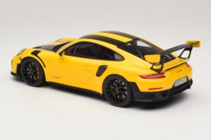 Porsche 911 GT2 RS 991.2 Nurburgring Lap Record Keltainen GT Spirit 1:18 GT972 Hartsi — kuva 5 / 6