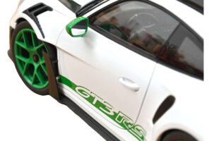 Porsche 911 992 GT3 RS Tribute to Carrera RS Valkoinen Python Green Norev 1:12 127535 Metalli — kuva 4 / 4