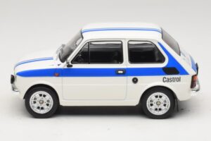 Fiat 126 Castrol Livery Valkoinen Sininen MCG 1:18 MCG18666 Metalli — kuva 3 / 6