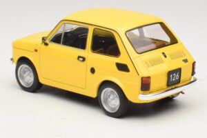 Fiat 126 Keltainen MCG 1:18 MCG18667 Metalli — kuva 4 / 6