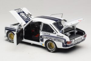 Ford Escort RS1800 #32 K. Ludwig Nurburgring Winner 1976 Minichamps 1:18 100768432-R1 Metalli — kuva 5 / 8