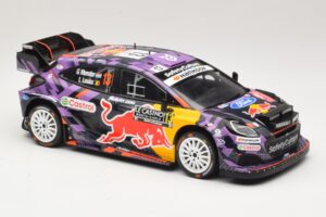 Ford Puma Rally1 #13 G. Munster / L. Louka Rally Monte Carlo 2025 IXO 1:18 18RMC231B Metalli — kuva 4 / 6