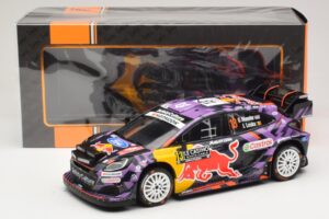 Ford Puma Rally1 #13 G. Munster / L. Louka Rally Monte Carlo 2025 IXO 1:18 18RMC231B Metalli — kuva 6 / 6