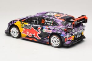 Ford Puma Rally1 #55 J. McErlean / E. Treacy Rally Monte Carlo 2025 IXO 1:18 18RMC231A Metalli — kuva 5 / 6