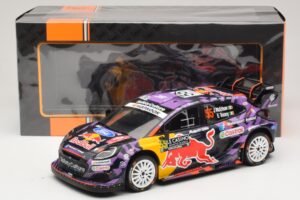 Ford Puma Rally1 #55 J. McErlean / E. Treacy Rally Monte Carlo 2025 IXO 1:18 18RMC231A Metalli — kuva 6 / 6