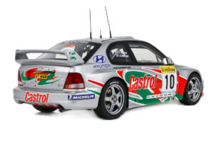 Hyundai Accent WRC #10 A. McRae / D. Senior Rally Monte Carlo 2001 Otto 1:18 OT1265 Hartsi — kuva 2 / 5