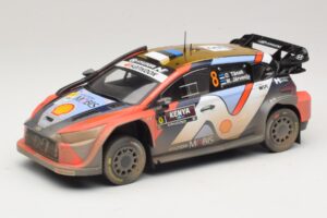 Hyundai i20 N Rally1 #8 O. Tanak / M. Jarveoja Safari Rally Kenya 2025 IXO 1:18 18RMC247A Metalli