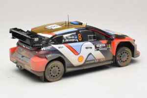 Hyundai i20 N Rally1 #8 O. Tanak / M. Jarveoja Safari Rally Kenya 2025 IXO 1:18 18RMC247A Metalli — kuva 2 / 6