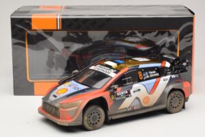 Hyundai i20 N Rally1 #8 O. Tanak / M. Jarveoja Safari Rally Kenya 2025 IXO 1:18 18RMC247A Metalli — kuva 6 / 6