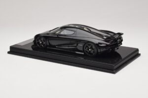 Koenigsegg Regera Musta Hiilikuitupaketti Beige Sisätila FrontiArt 1:18 REMC042 Hartsi — kuva 5 / 7
